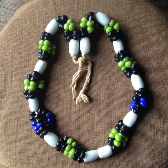 Vintage African Bead Necklace